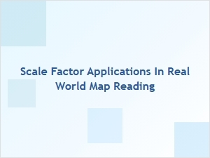 Applying Scale Factor to Map Distances